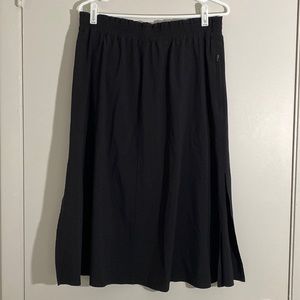 Athleta black Savannah skirt